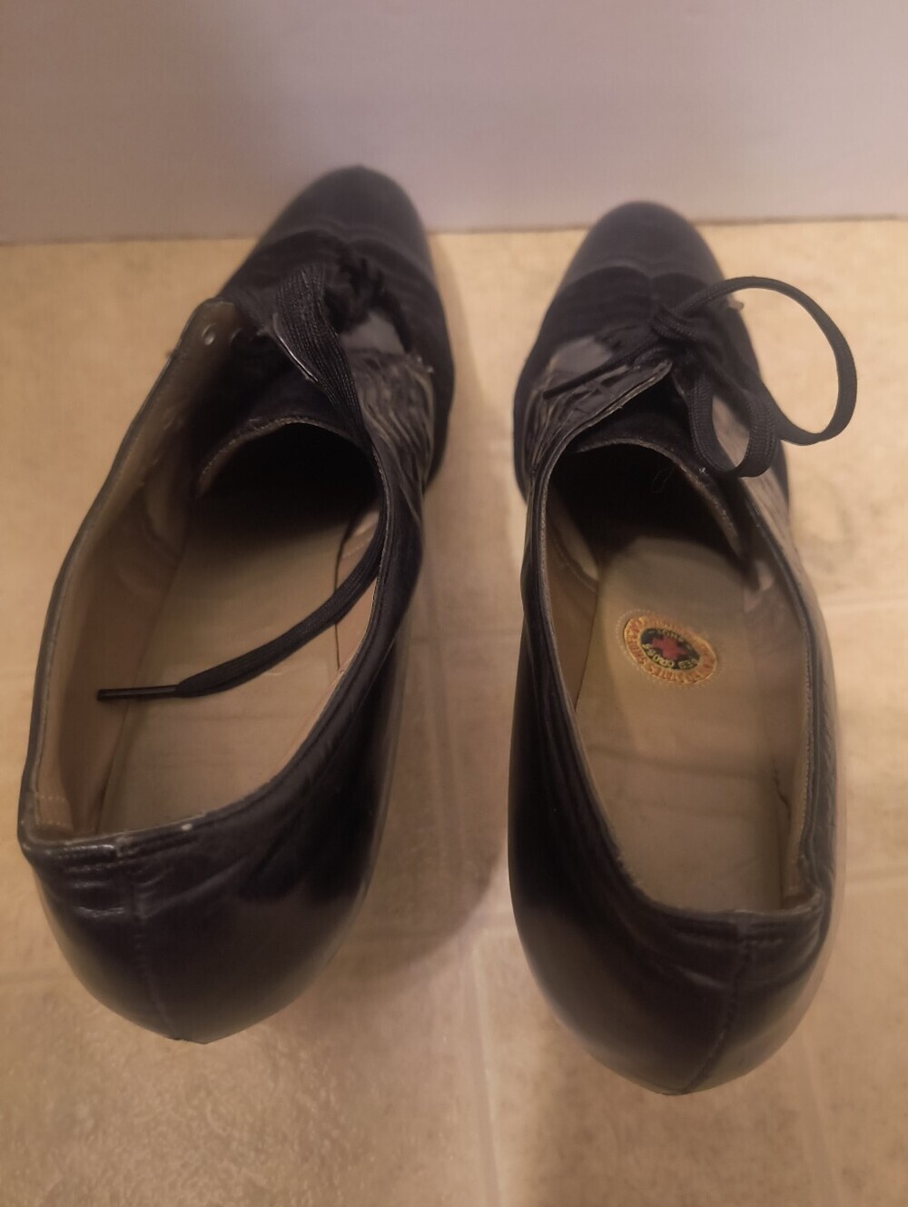 Rare True Vintage Pre-WWII Red Cross Shoe Oxford Pumps - Picture 7 of 12